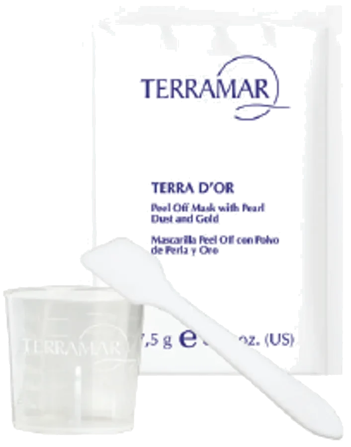 Mascarilla Peel Off con Polvo de Perla y Oro
