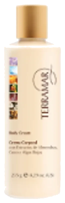 Crema Corporal con Extractos de Almendras, Coco y Algas Rojas