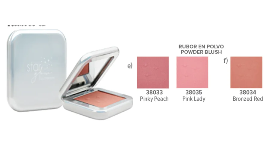Rubor en Polvo Efecto Matizante / Rubor en Polvo Efecto Luminoso